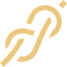 Goldenes Knoten-Symbol für Bindung